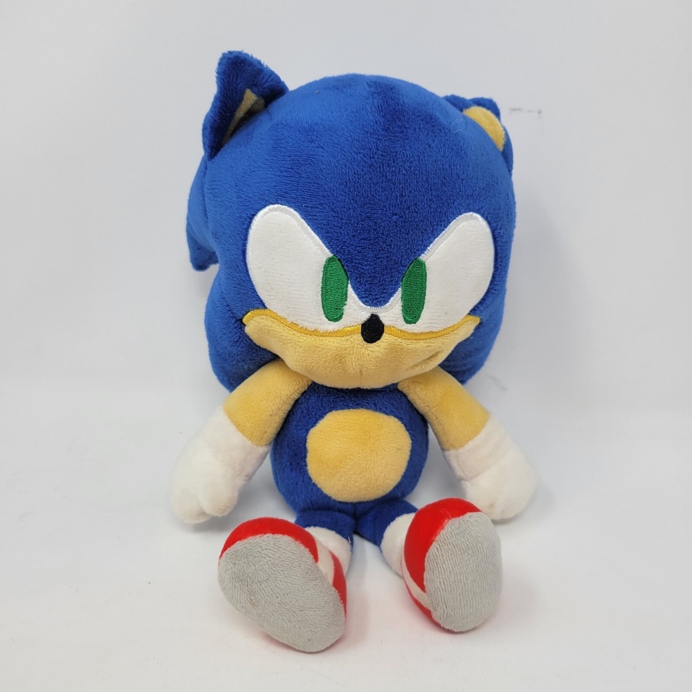 SEGA Kidrobot Sonic The HEDGEHOG 9" Plush Stuffed Animal‎ Toy